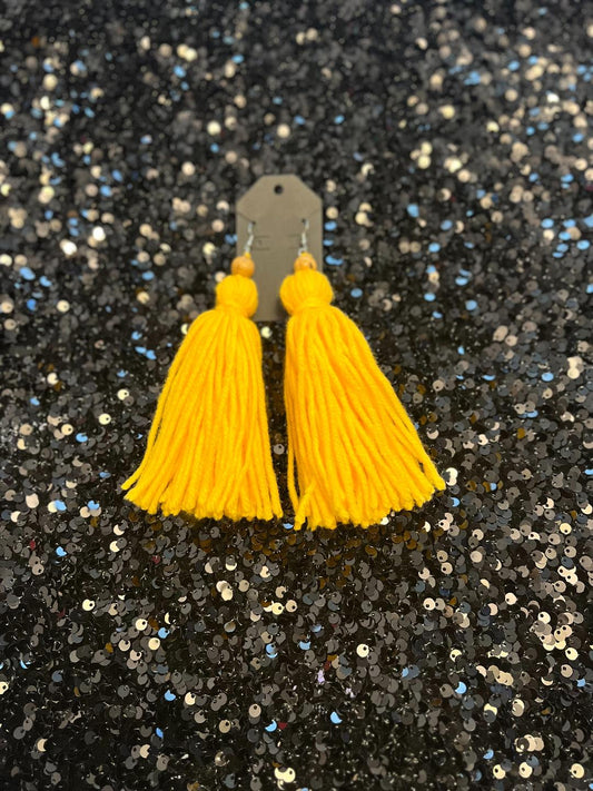 “Sunshine” Tassel Earrings