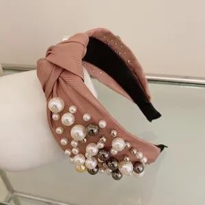 Knot Pearl Embellished headband
