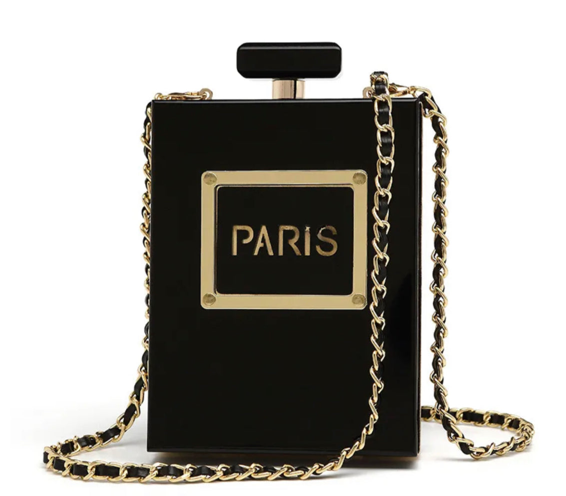 Paris Perfume Crossbody Bag