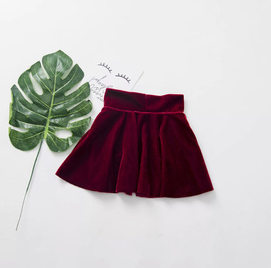 Velvet Tennis Skirt